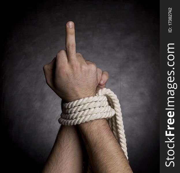 Hands With A Rope