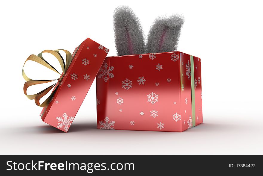 Rabbit present box