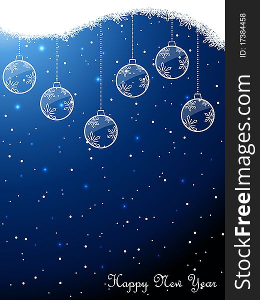 Beautiful Christmas background with place for your sample text