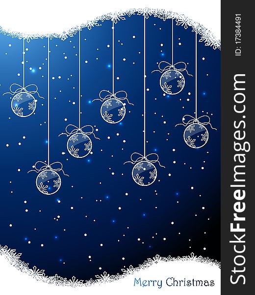 Beautiful Christmas background with place for your sample text