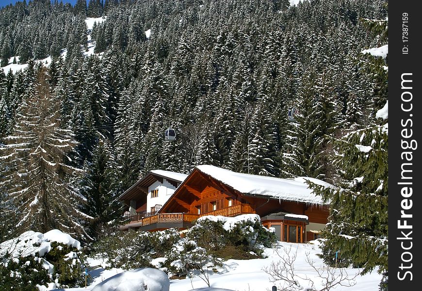 Swiss holiday cottage in Switzerland
