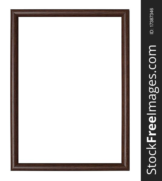 Photo frame isolated on white. Photo frame isolated on white