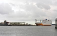 Ro Ro Vessel Stock Photo