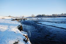 Winter River Stock Photography Winter River Stock Photography