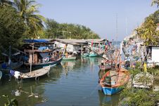 Fisherman Village ,Thailand Royalty Free Stock Photography Fisherman Village ,Thailand Royalty Free Stock Photography
