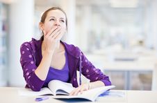 College Student In A Library Royalty Free Stock Photo College Student In A Library Royalty Free Stock Photo