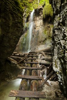 National Park  - Slovak Paradise, Slovakia Royalty Free Stock Photography