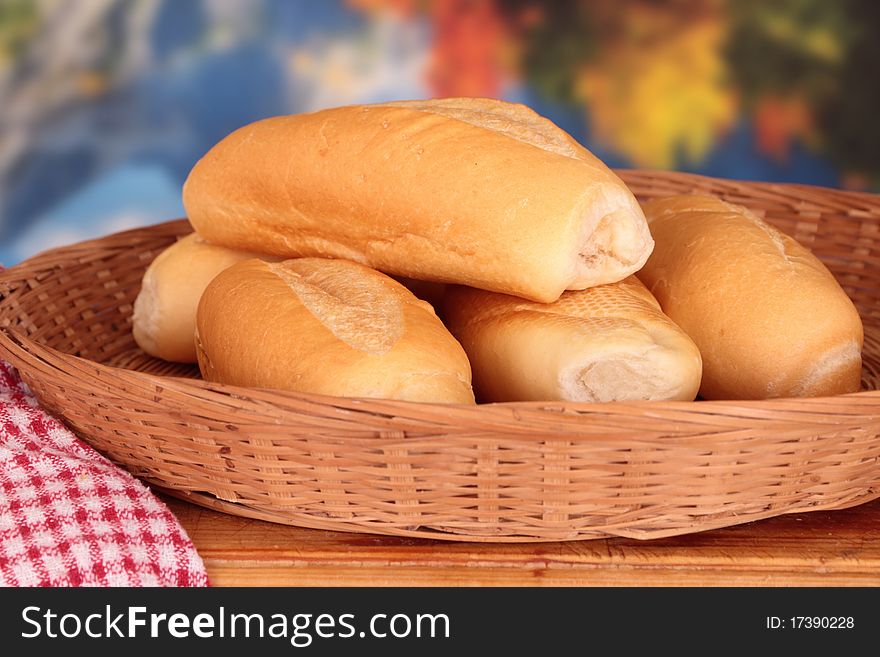 Bread roll hotdog buns still life group. Bread roll hotdog buns still life group