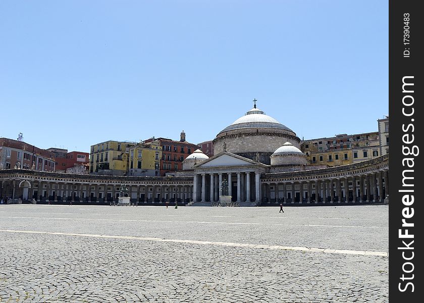 Naples a beautiful town in italy