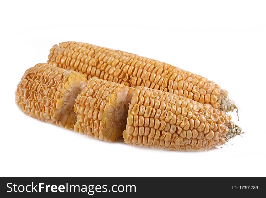 Sweet and juicy peeled corn for cooking. Sweet and juicy peeled corn for cooking