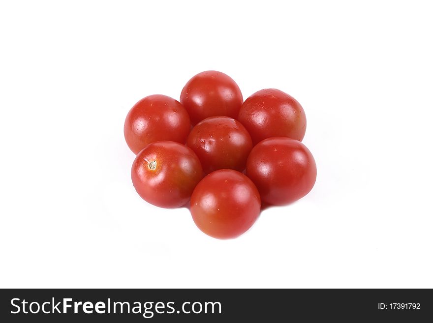 Fresh and juicy cherry tomato for salad and cooking ingredient