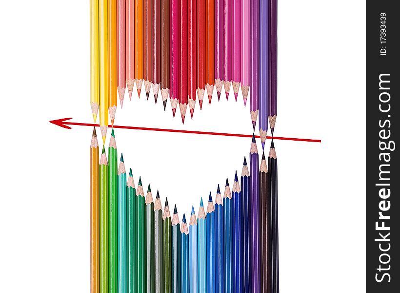 Multi-colored Heart