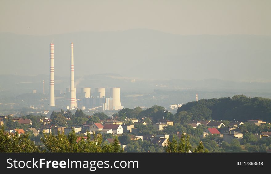 The power plant in Czech Republic