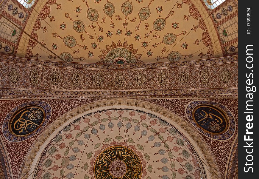 The Yeni Camii in Istanbul, Turkey