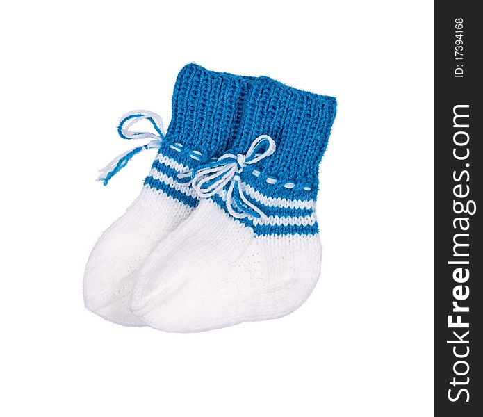 Turquoise Socks For The Newborn