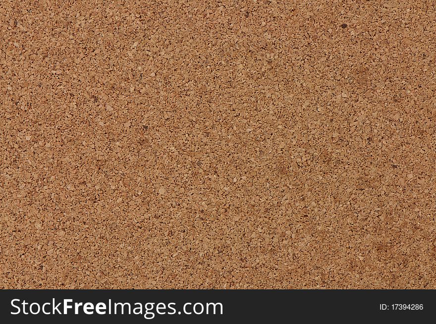Close up surface cork board for background