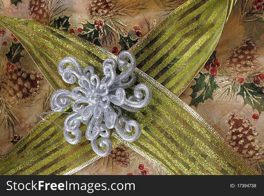 Close up image of Christmas Decorations