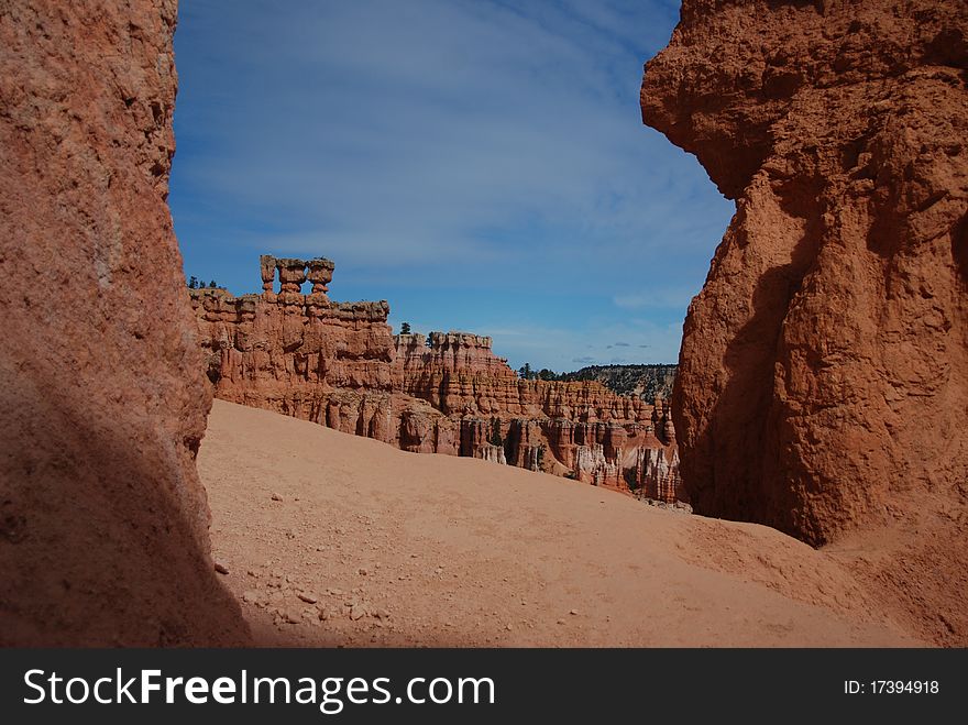 A view from Bryce Canyon,Utah. A view from Bryce Canyon,Utah