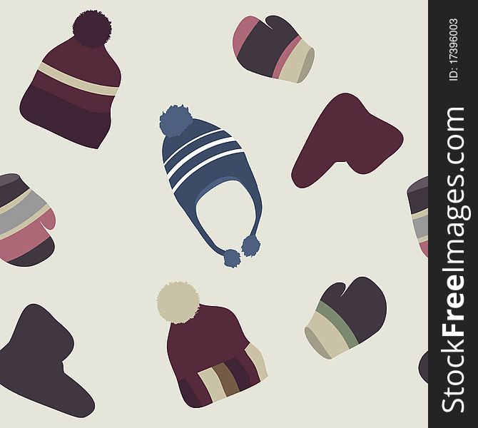 Pattern With Winter Baby Clothing