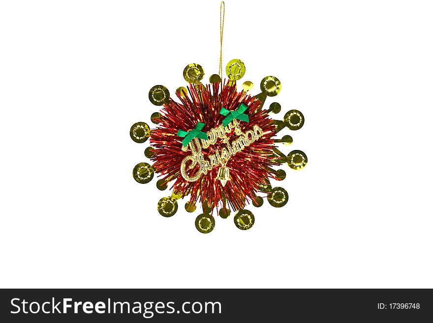 Christmas Decoration On The White Background