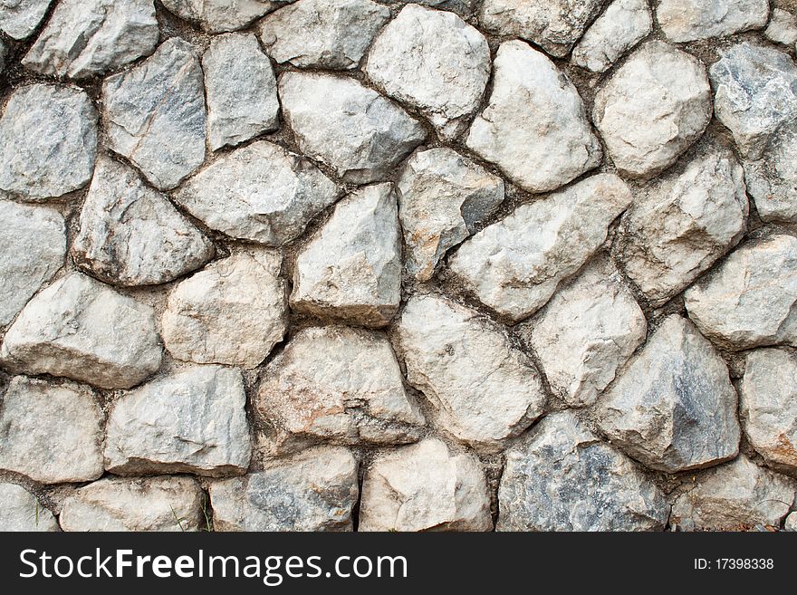 Detail of Stone wall background