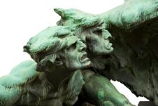 Two Sculptures Royalty Free Stock Images Two Sculptures Royalty Free Stock Images