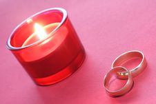 Wedding Rings Decoration Royalty Free Stock Photos Wedding Rings Decoration Royalty Free Stock Photos