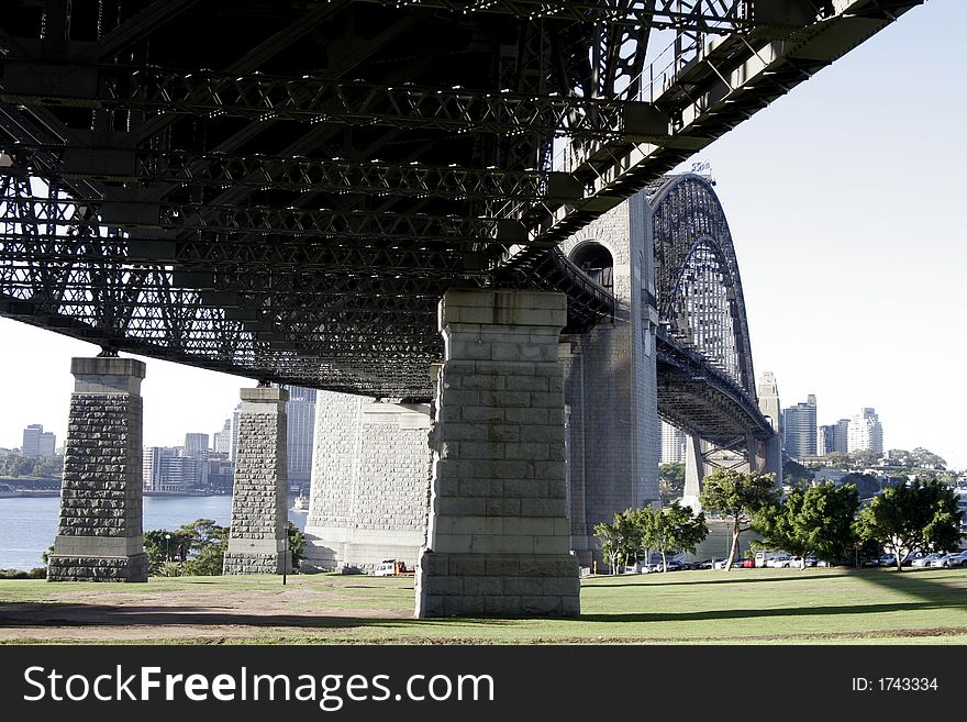 Under The Sydney Harbour Bridge, Australia