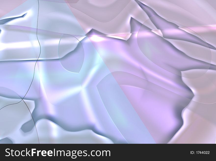 Abstract composition and ice background. Abstract composition and ice background