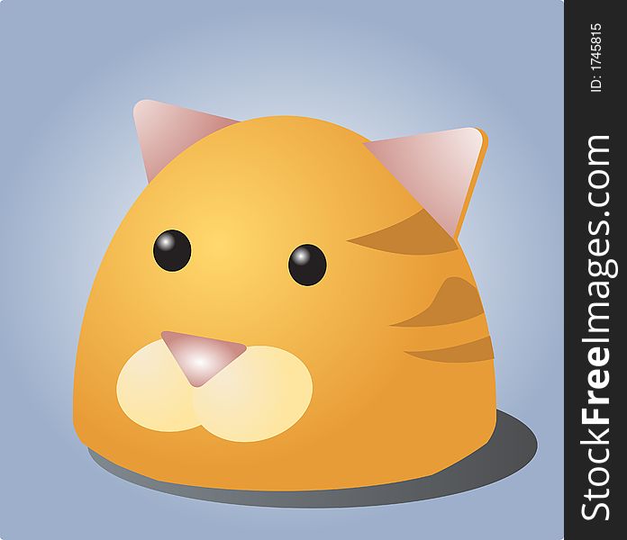 Cute cartoon illustration of a cat's head. Vector illustration available for download. ==> Click here for more vectors --------------------------------------. Cute cartoon illustration of a cat's head. Vector illustration available for download. ==> Click here for more vectors --------------------------------------