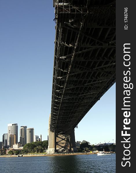 Under The Sydney Harbour Bridge, Australia