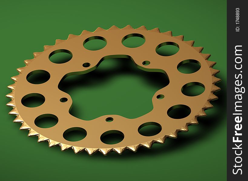 Isolated Sprocket