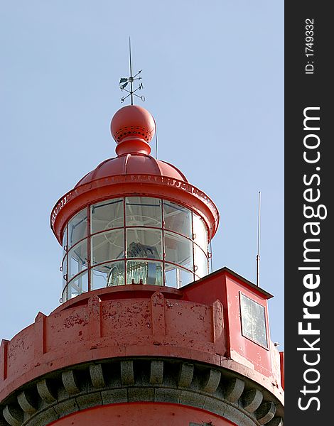 Lighthouse Saint-Mathieu (West-coast of Brittany in France). Lighthouse Saint-Mathieu (West-coast of Brittany in France).