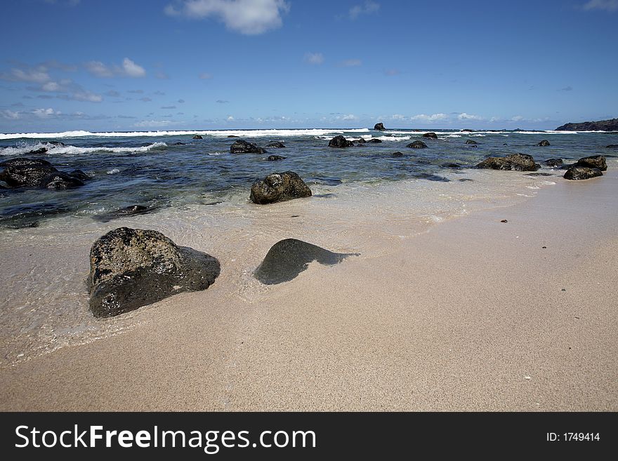 Peacefull Hawaii  Beach