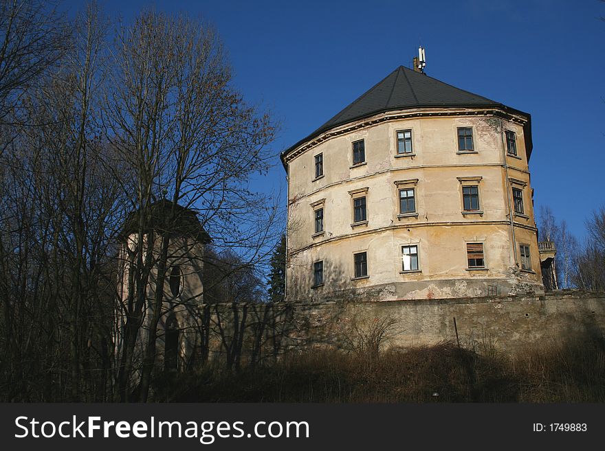 Old castle in the Czech Republic