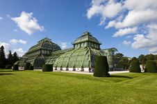 Greenhouse At The Imperial Garden Of Schoenbrunn Royalty Free Stock Photo Greenhouse At The Imperial Garden Of Schoenbrunn Royalty Free Stock Photo