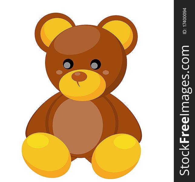 Teddy bear a gift for children