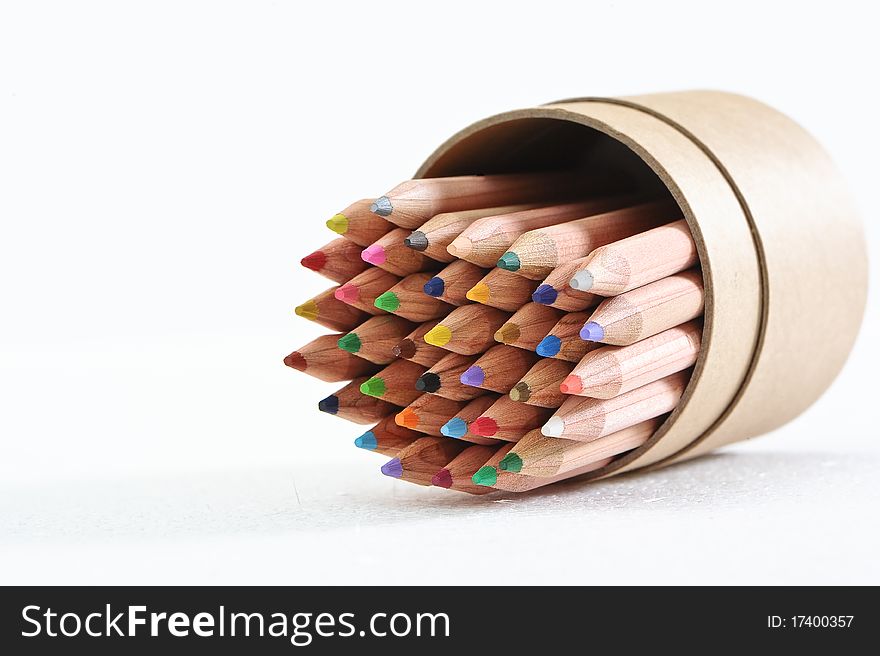 Color Pencil In Cup