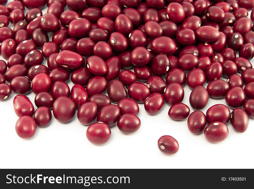Frijoles or red bean from Latin America, dry and clean. On white background. Frijoles or red bean from Latin America, dry and clean. On white background.