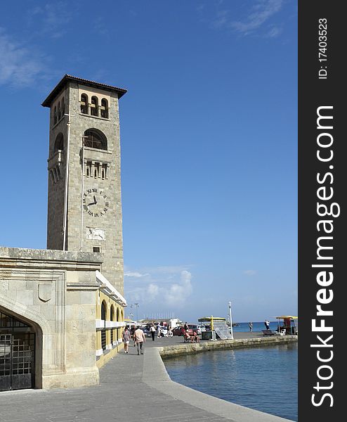 The Church Of The Annunciation built by the Italians in Rhodes, Greece