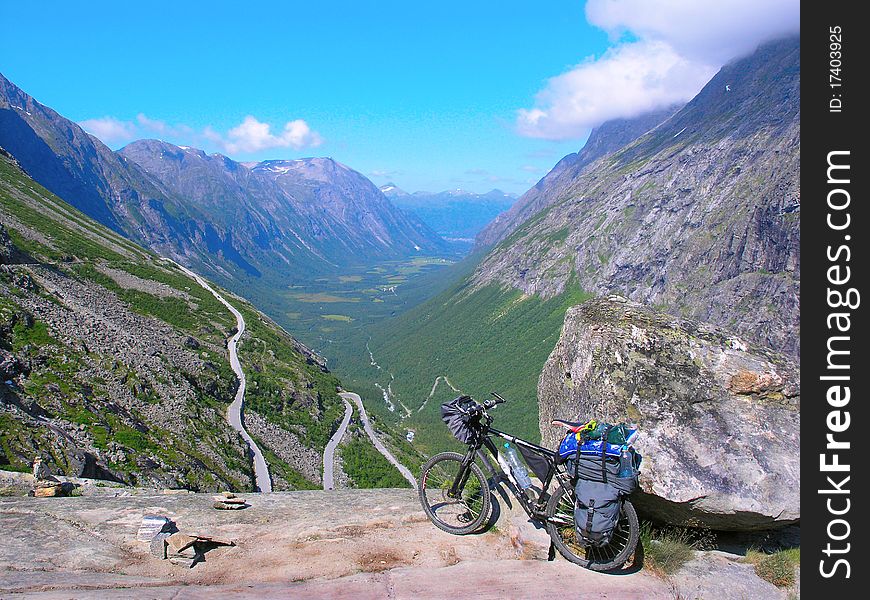 The Countryside of Norway on a Summer Day. The Countryside of Norway on a Summer Day