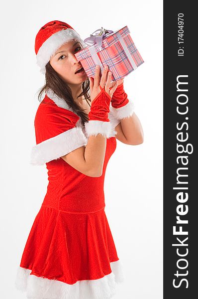 The Woman Santa Sexually Gives A Gift