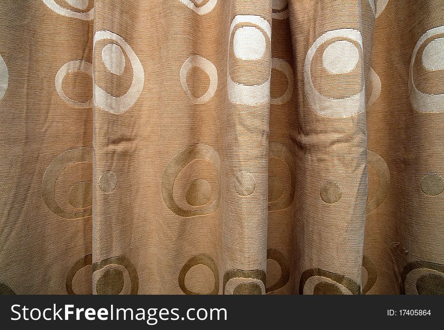 An image of a generic household curtain texture