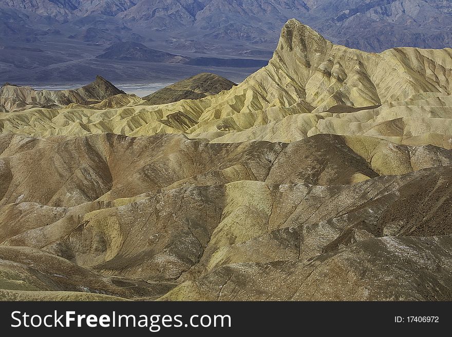 View From Zabriskie Point, Death Valley