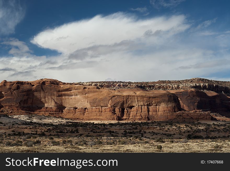 Bluffs In Canyonlands Park, Moab, Utah