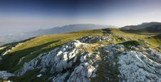 Mountain Landscape Panorama, Sunset In Mountain Stock Photography Mountain Landscape Panorama, Sunset In Mountain Stock Photography