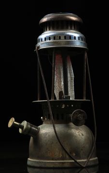 Old Kerosene Lamp Stock Photography Old Kerosene Lamp Stock Photography