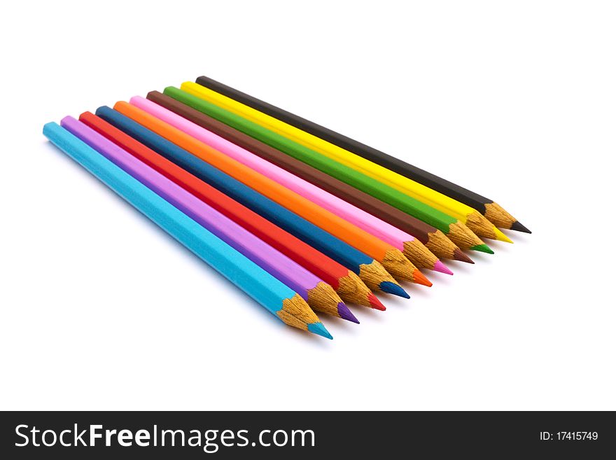 Pencils In A Row