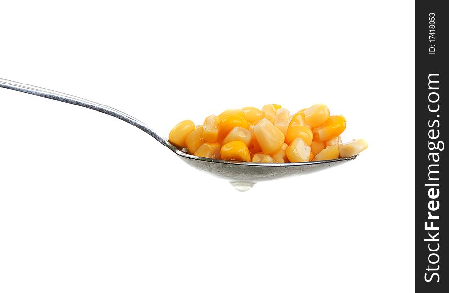 Spoon With Corn