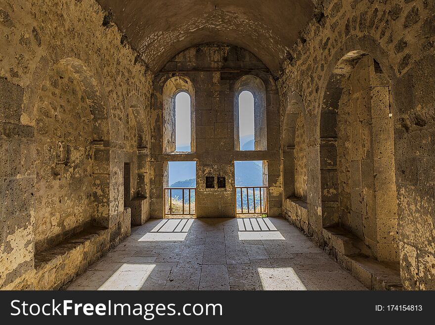 Tatev monastery landmark of Syunik province Armenia eastern Europe. Tatev monastery landmark of Syunik province Armenia eastern Europe